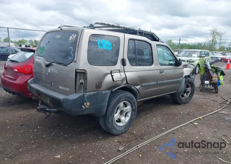 2004 Nissan Xterra Xe z USA, uszkodzony, nr VIN 5N1ED28Y74C675845